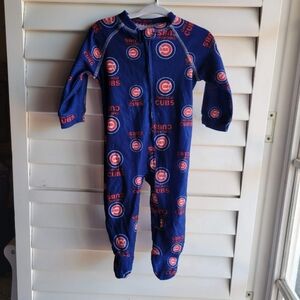 2/$25 Chicago Cubs Official Fleece One Piece Footie